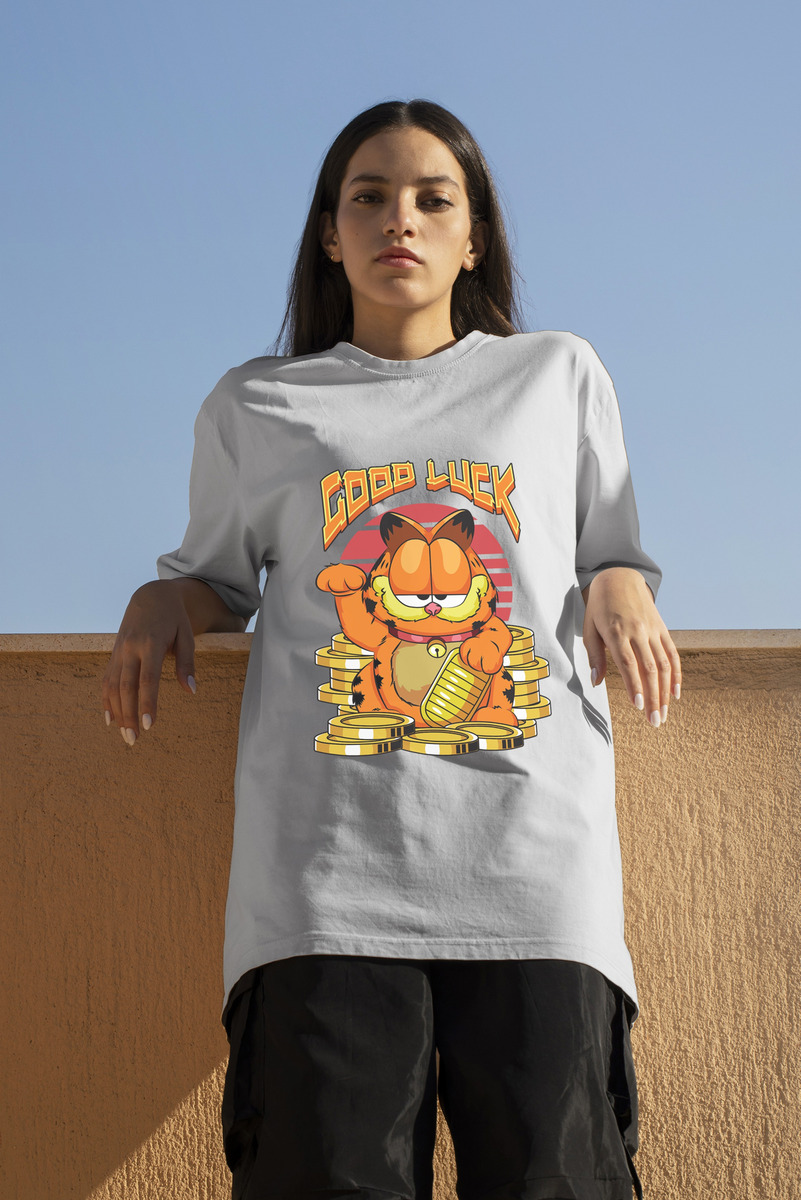 Remera: Good Luck Garfield Memoestampados - Imagen 19