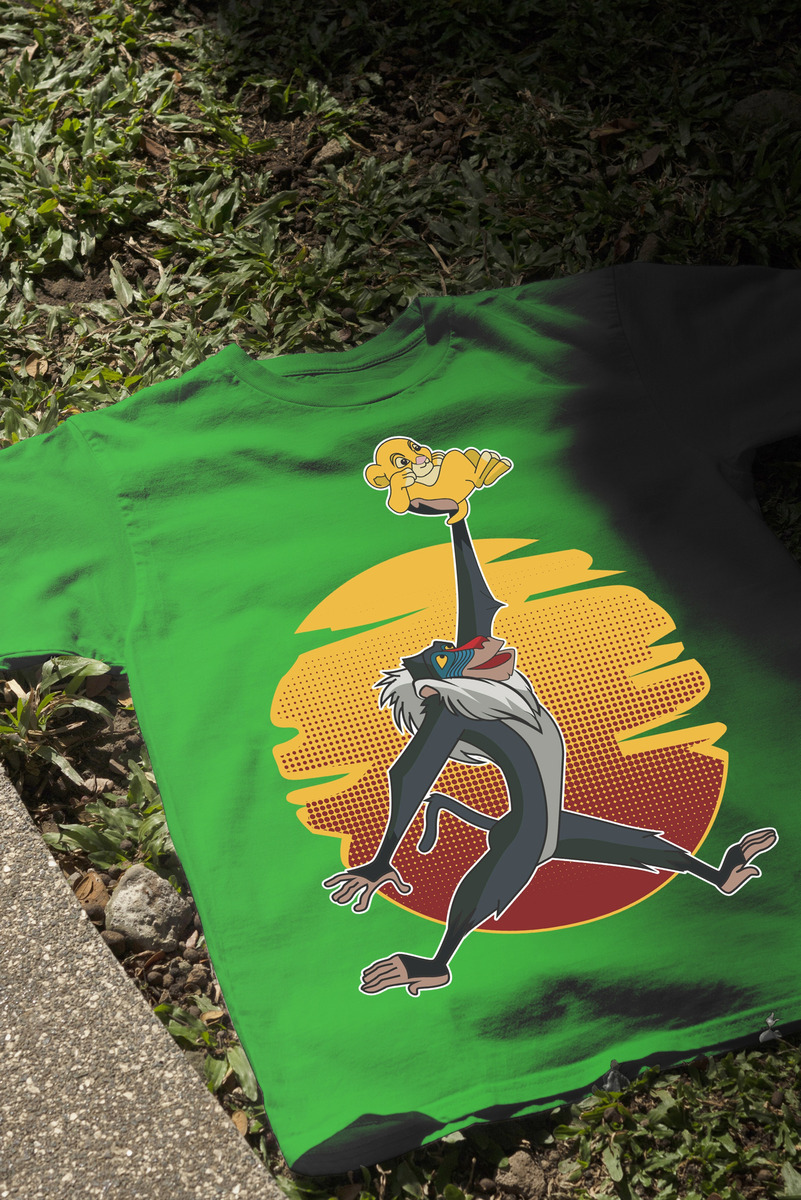 Remera: Rey Leon Rafiki Memoestampados - Imagen 21