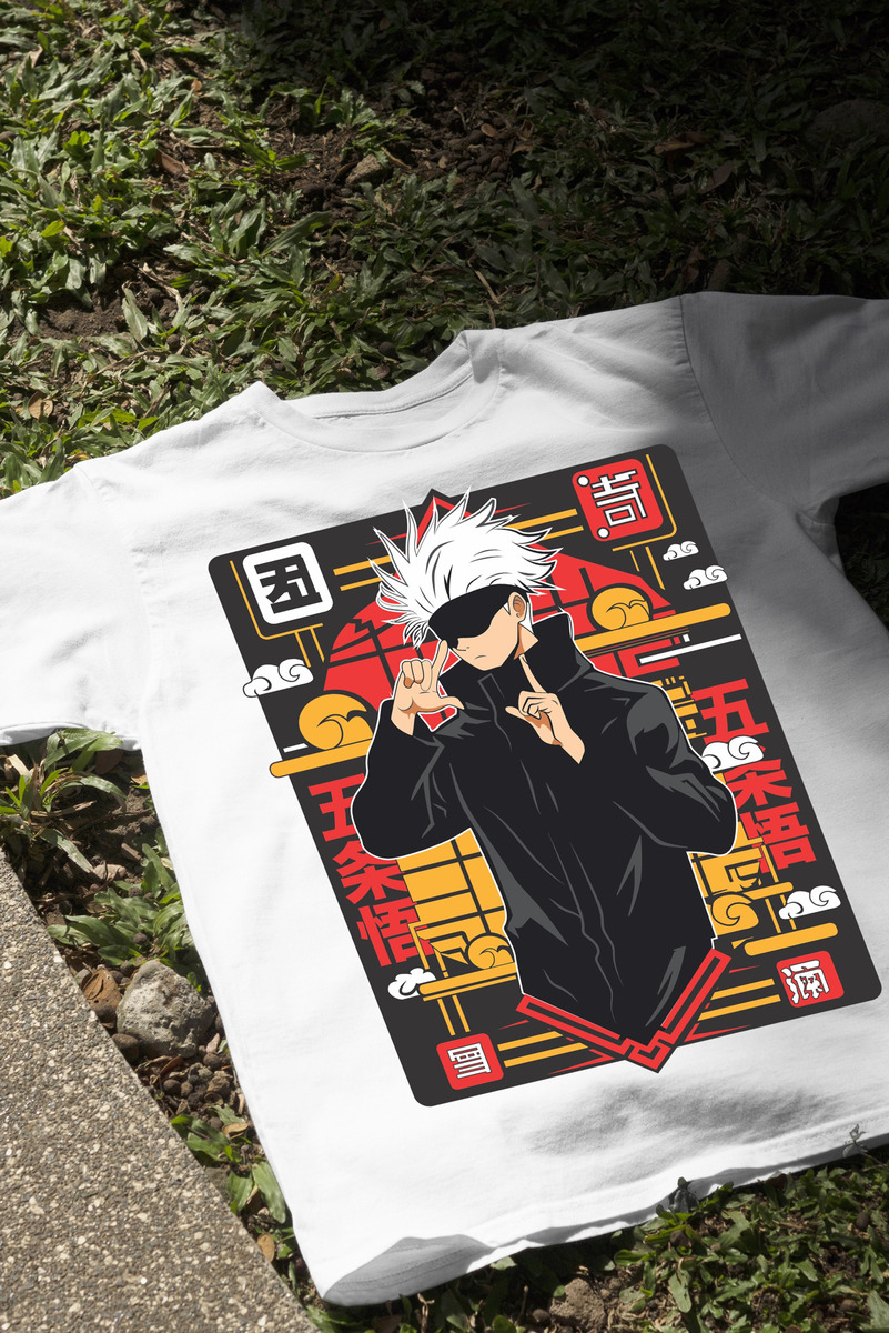 Remera: Satoru Gojo Memoestampados - Imagen 12