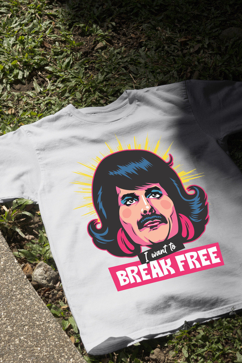 Remera: I Want To Break Free Memoestampados - Imagen 15