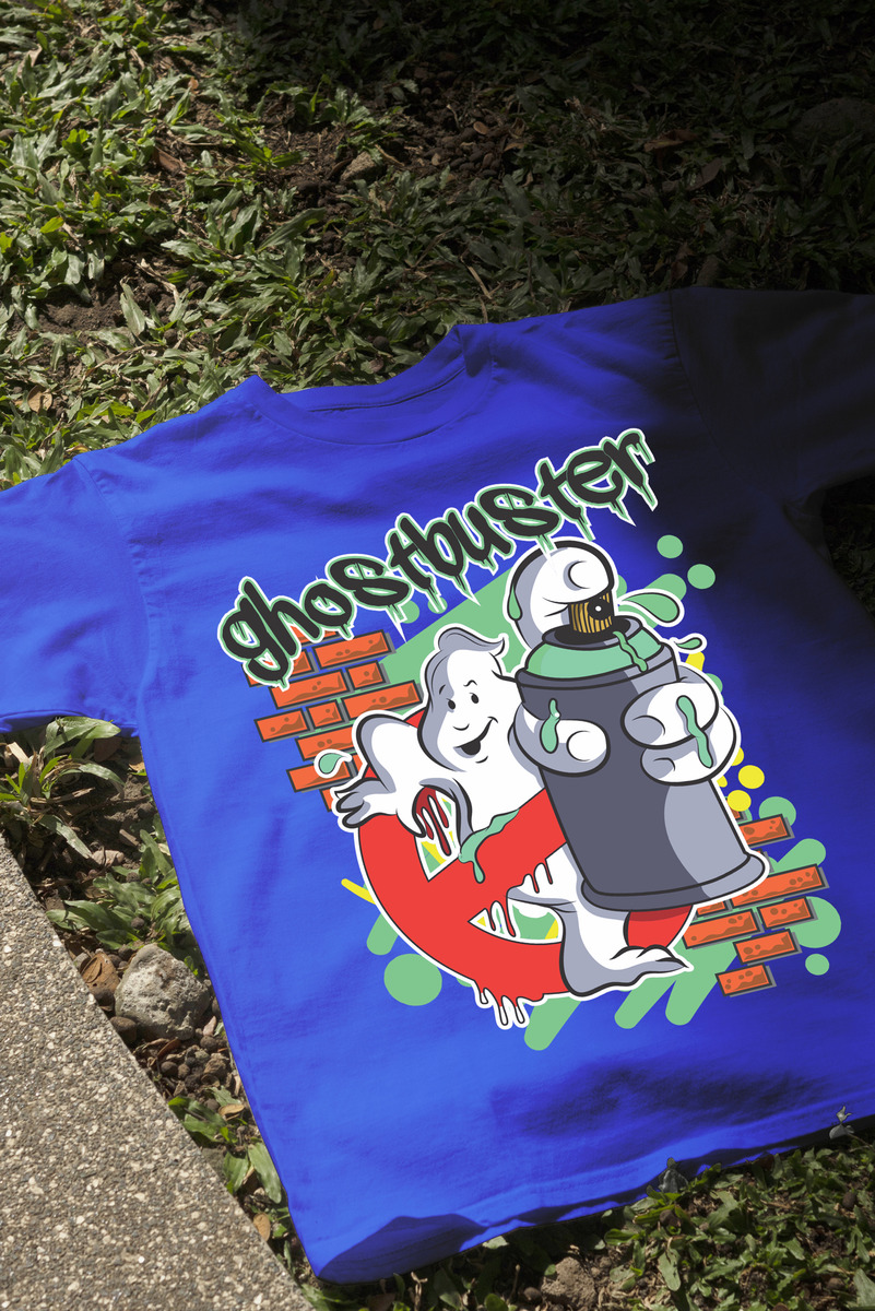 Remera: Ghostbuster Graffiti Memoestampados - Imagen 9