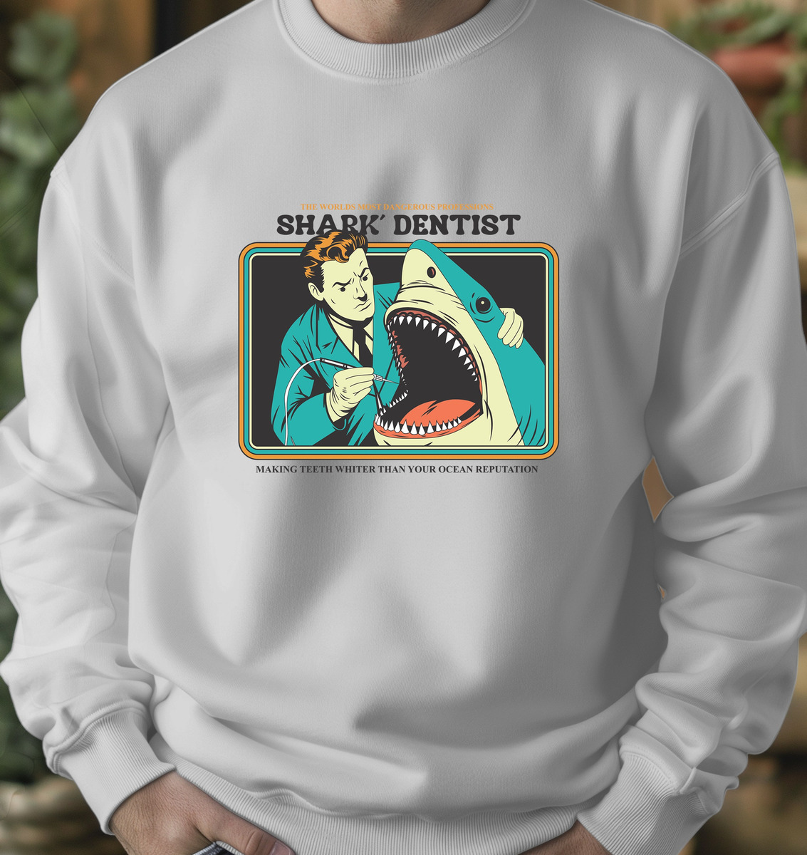 Buzo Shark Dentist Memoestampados - Imagen 6