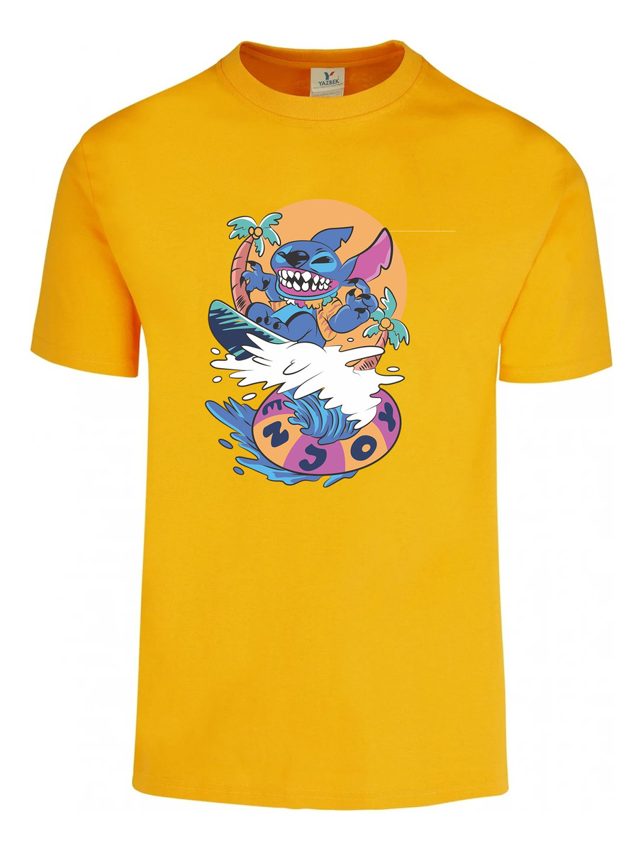 Remera: Stitch Surf Memoestampados - Imagen 4