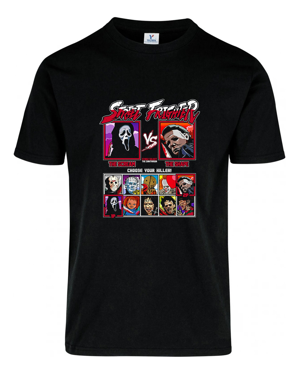 Remera: Street Horror Fighter Memoestampados - Imagen 2