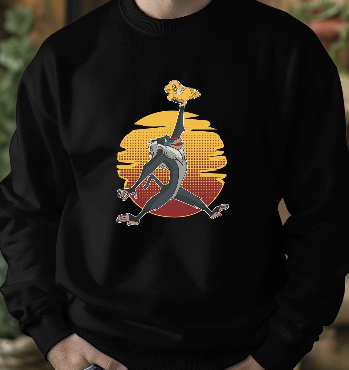 Buzo Rey Leon Rafiki Memoestampados - Imagen 3