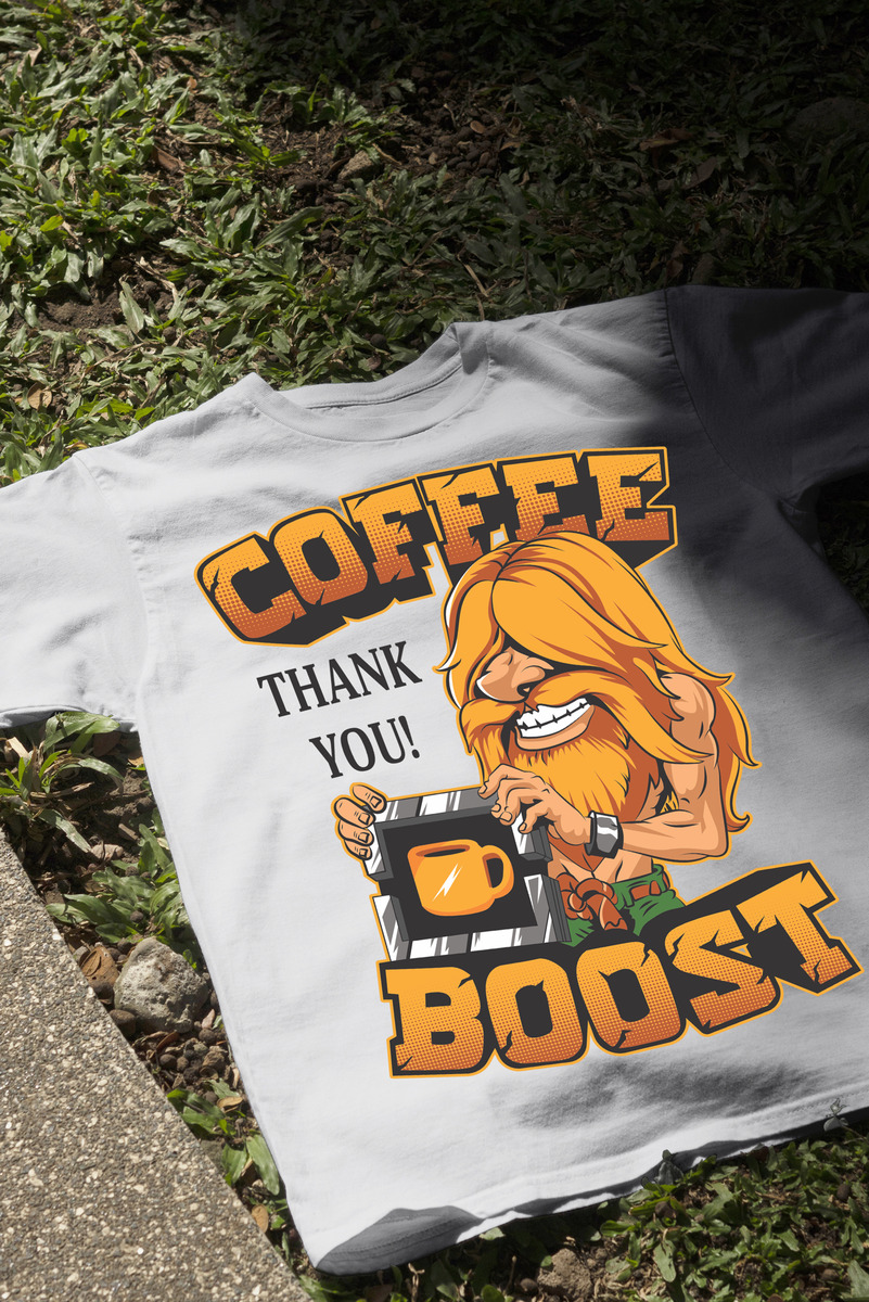 Remera: Coffee Boost Memoestampados - Imagen 15