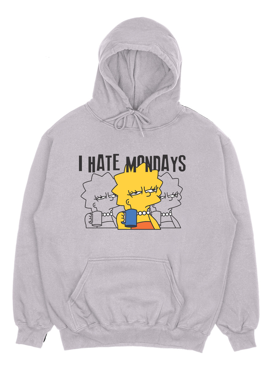 Canguro Lisa I Hate Mondays Memoestampados - Imagen 4