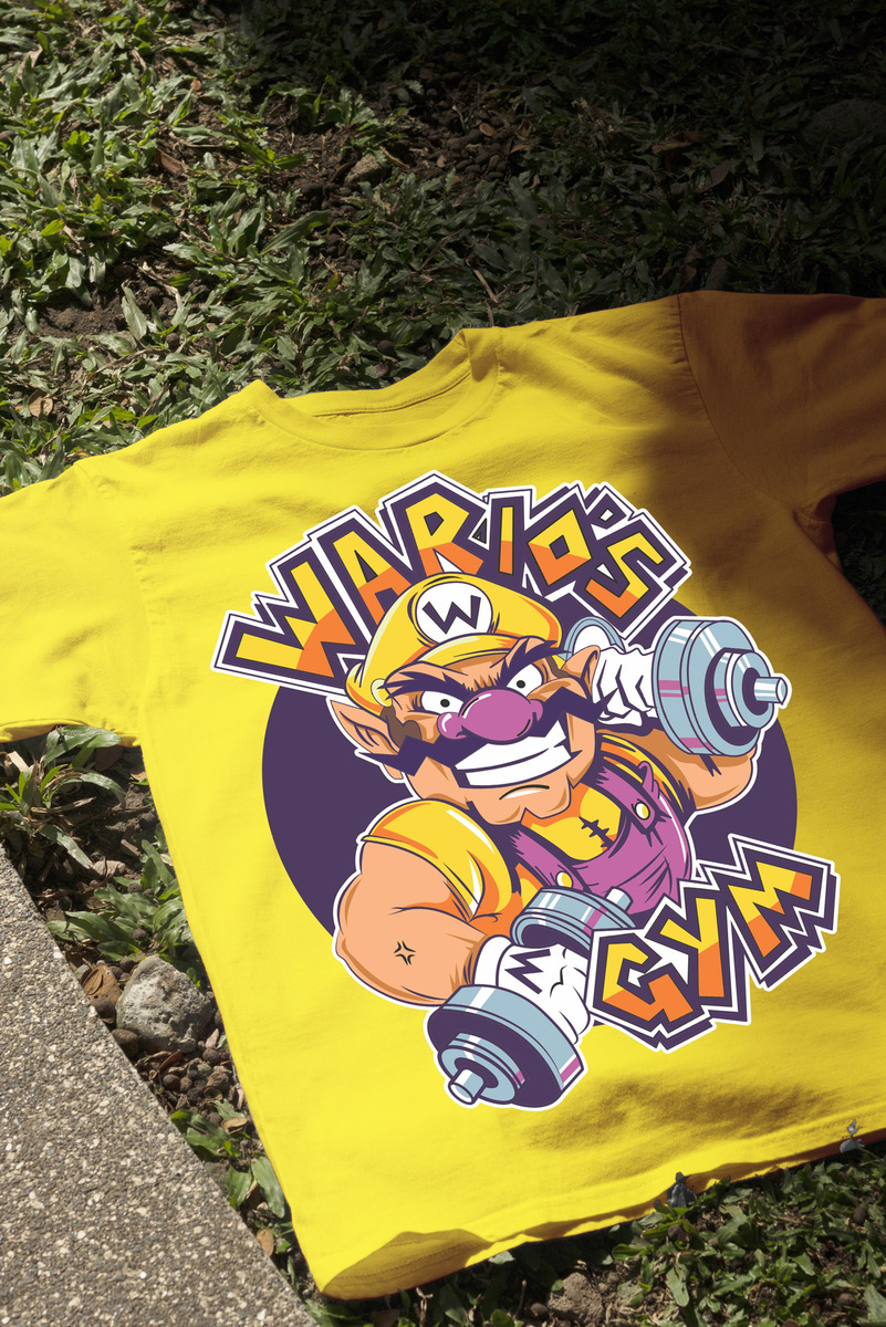 Remera: Warios Gym Memoestampados - Imagen 6