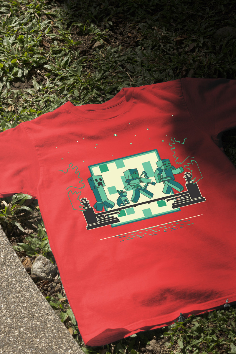 Remera: Hakuna Minecraft Memoestampados - Imagen 18