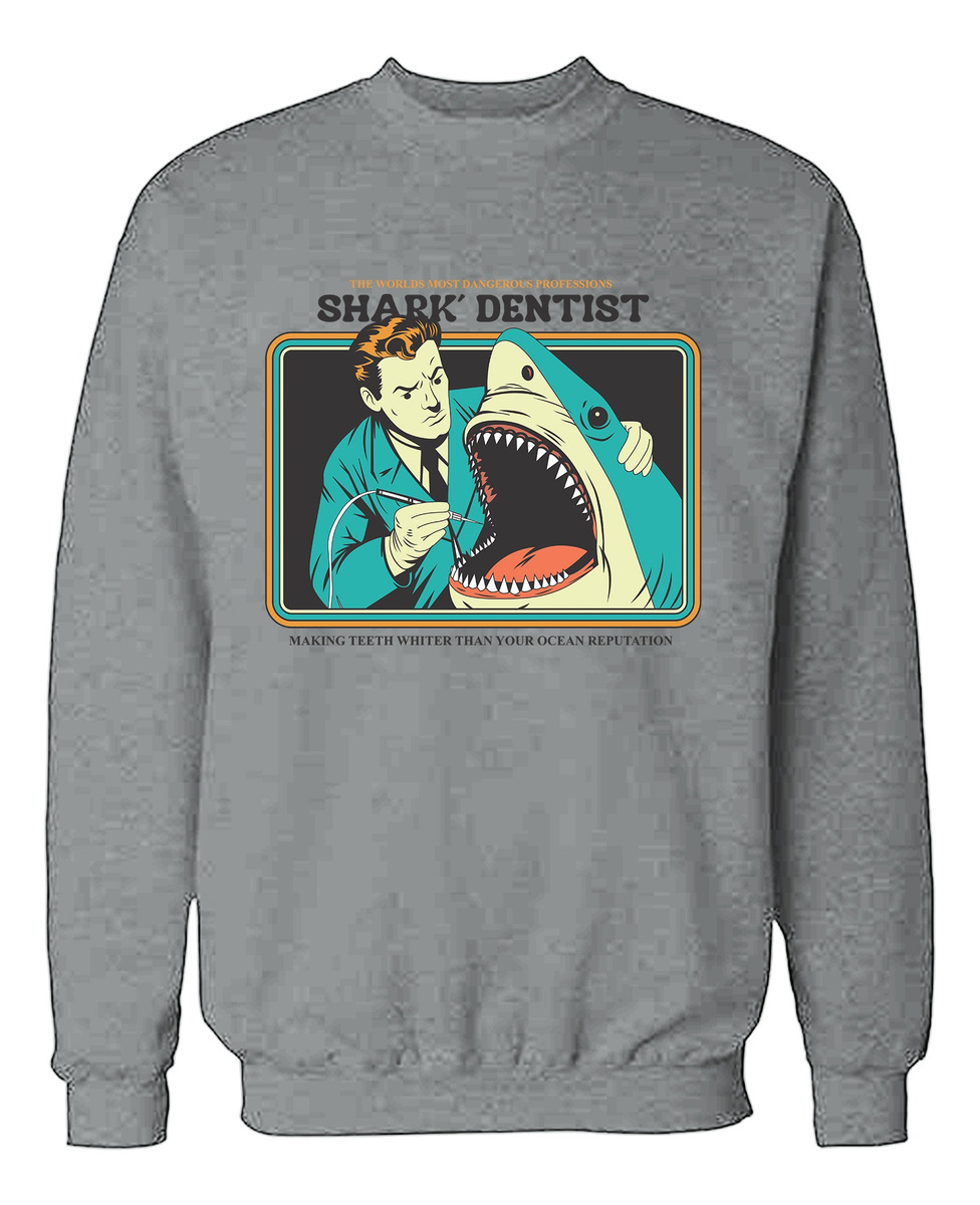 Buzo Shark Dentist Memoestampados - Imagen 7