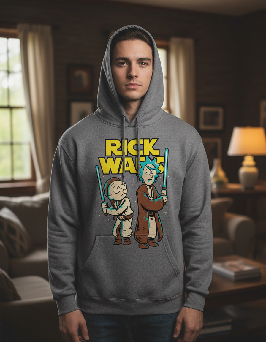 Canguro Rick Morty Star Wars Memoestampados - Imagen 5