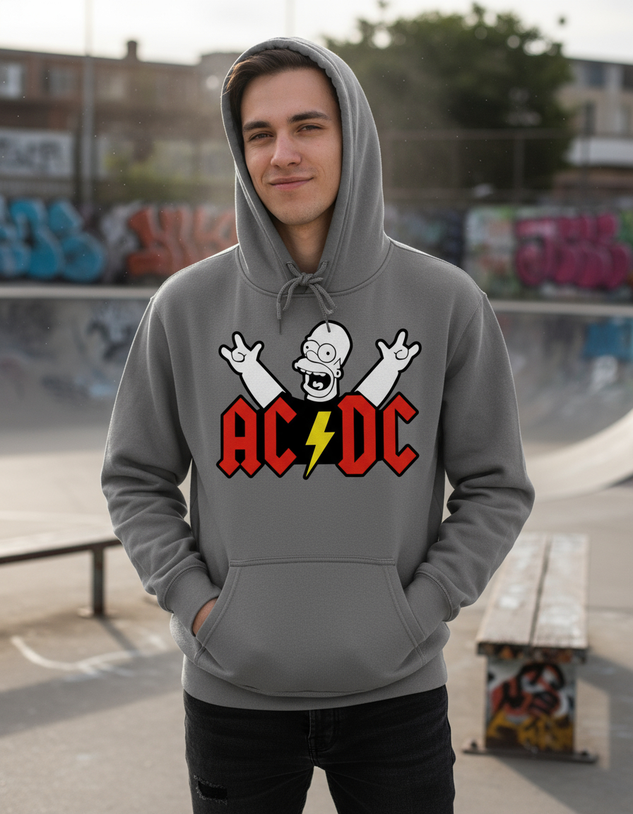 Canguro Ac Dc Homer Memoestampados - Imagen 11