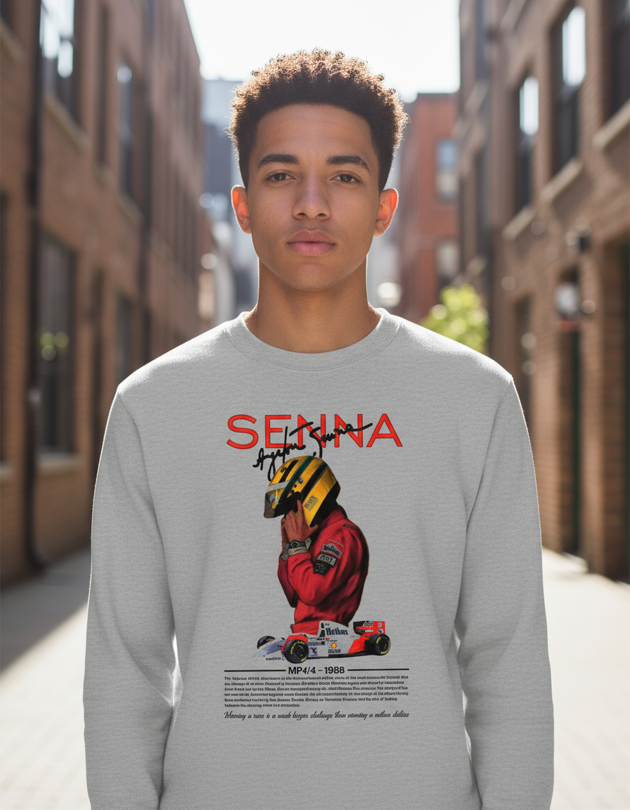 Buzo Ayrton Senna Memoestampados