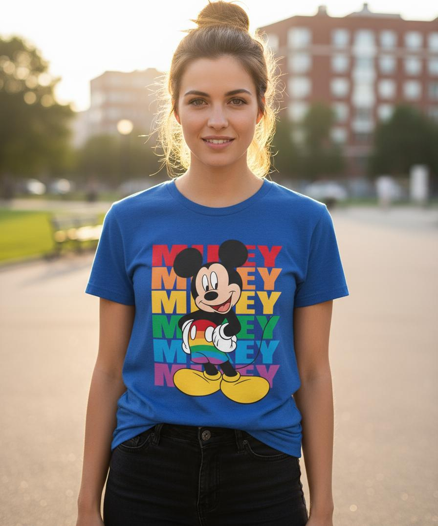 Remera: Mickey Mouse Pride Memoestampados - Imagen 7