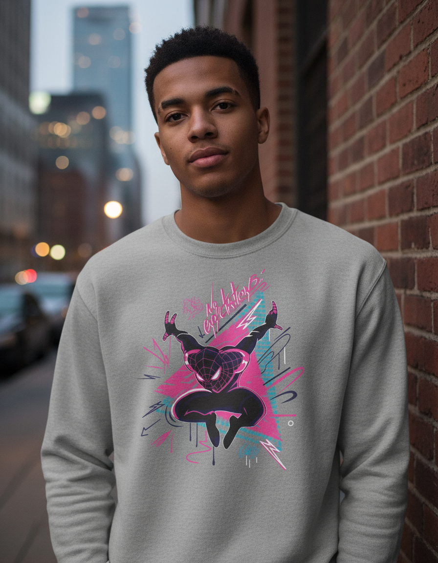 Buzo Spiderman No Expectations Memoestampados - Imagen 7
