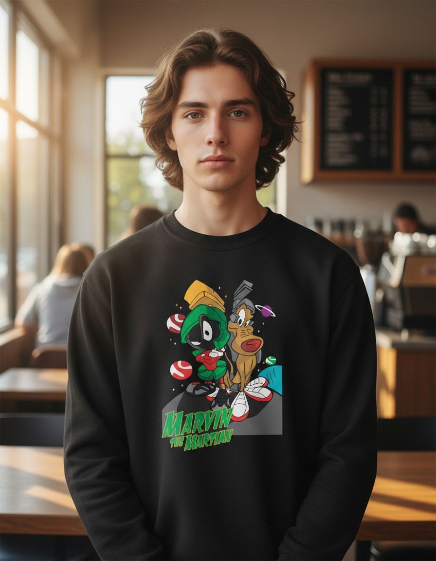 Buzo Marvin The Martian Memoestampados