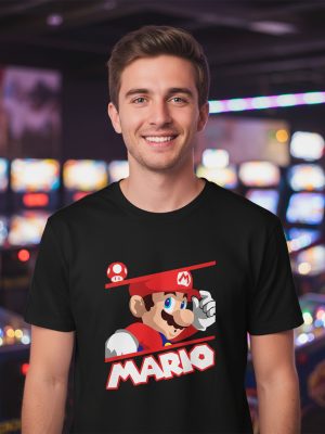 Remera: Super Mario Bros Videojuegos Memoestampados