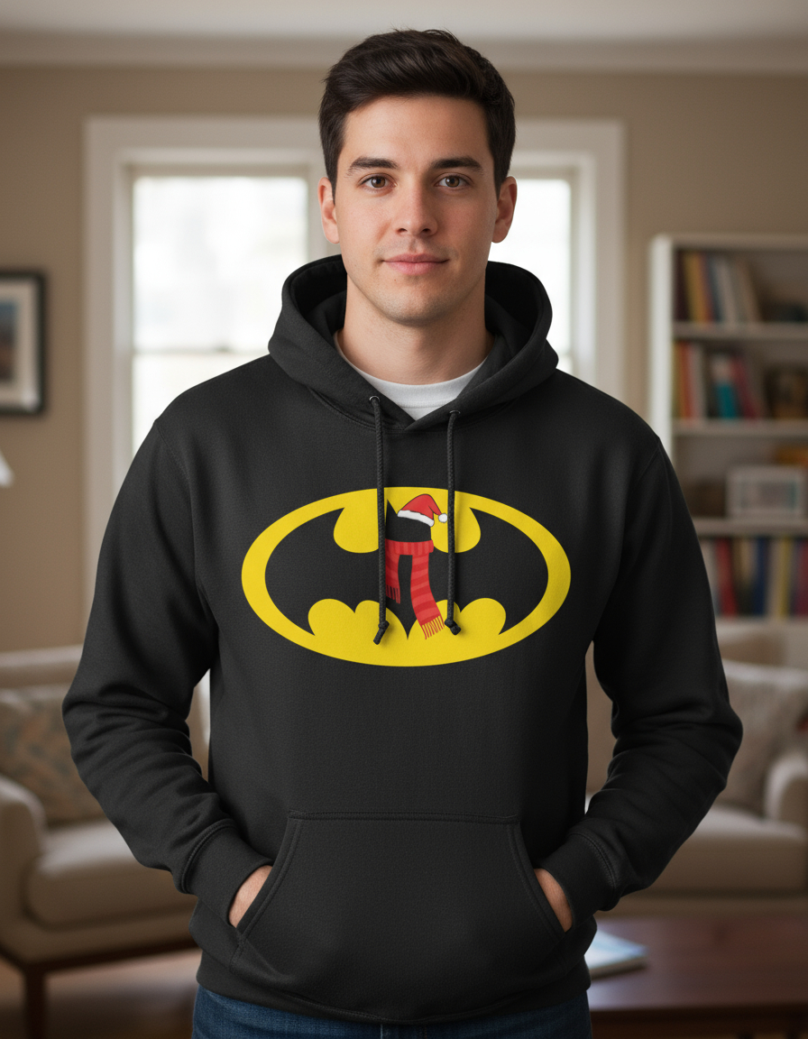 Canguro Batman Logo Navidad Memoestampados