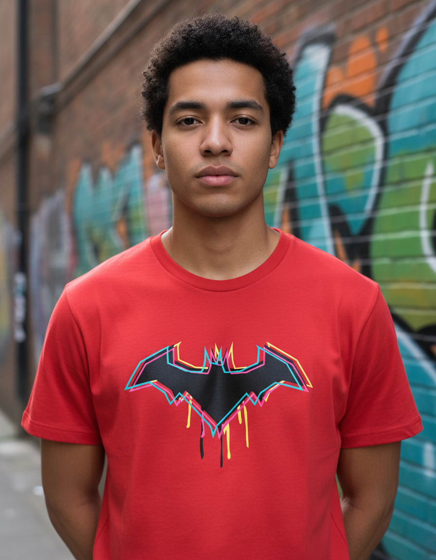 Remera Batman Logo Colores Memoestampados - Imagen 22