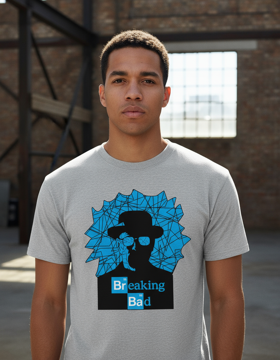 Remera: Breaking Bad Celeste Memoestampados - Imagen 24