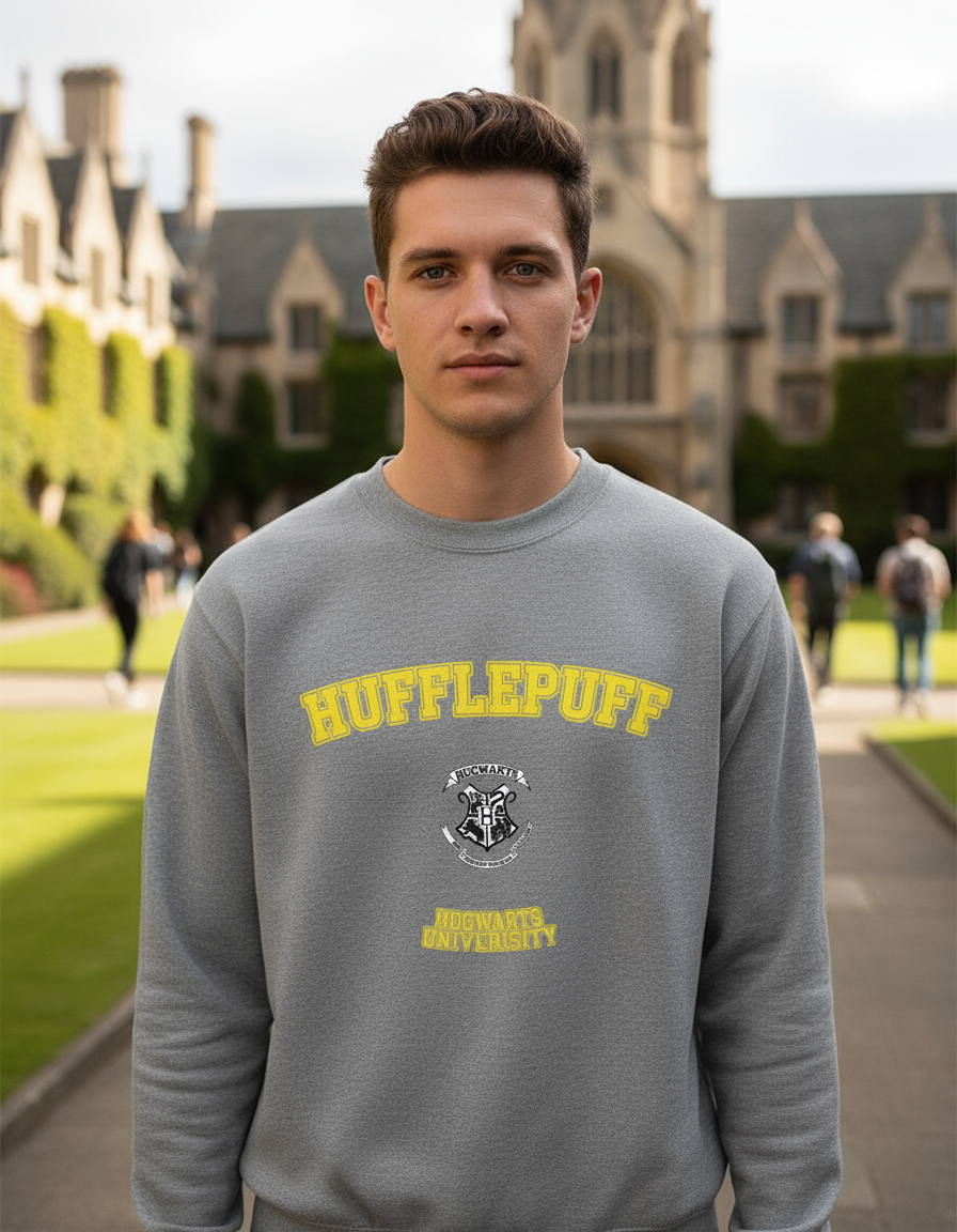 Buzo Hogwarts University Hufflepuff Memoestampados - Imagen 4