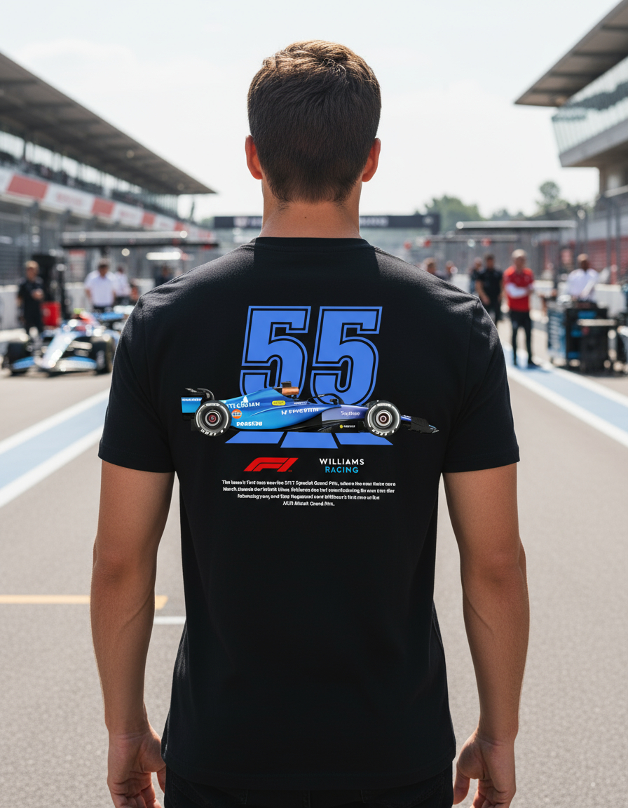 Remera: Williams F1 01 Memoestampados - Imagen 2