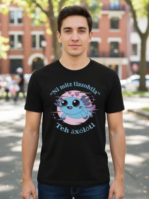 Remera: Axolotl Masculino Memoestampados