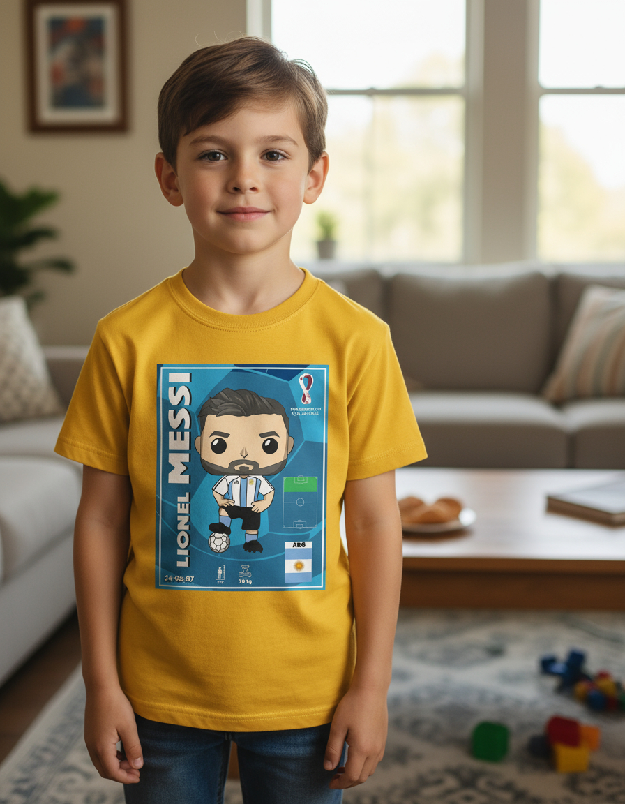 Remera: Messi Muñeco Memoestampados - Imagen 7