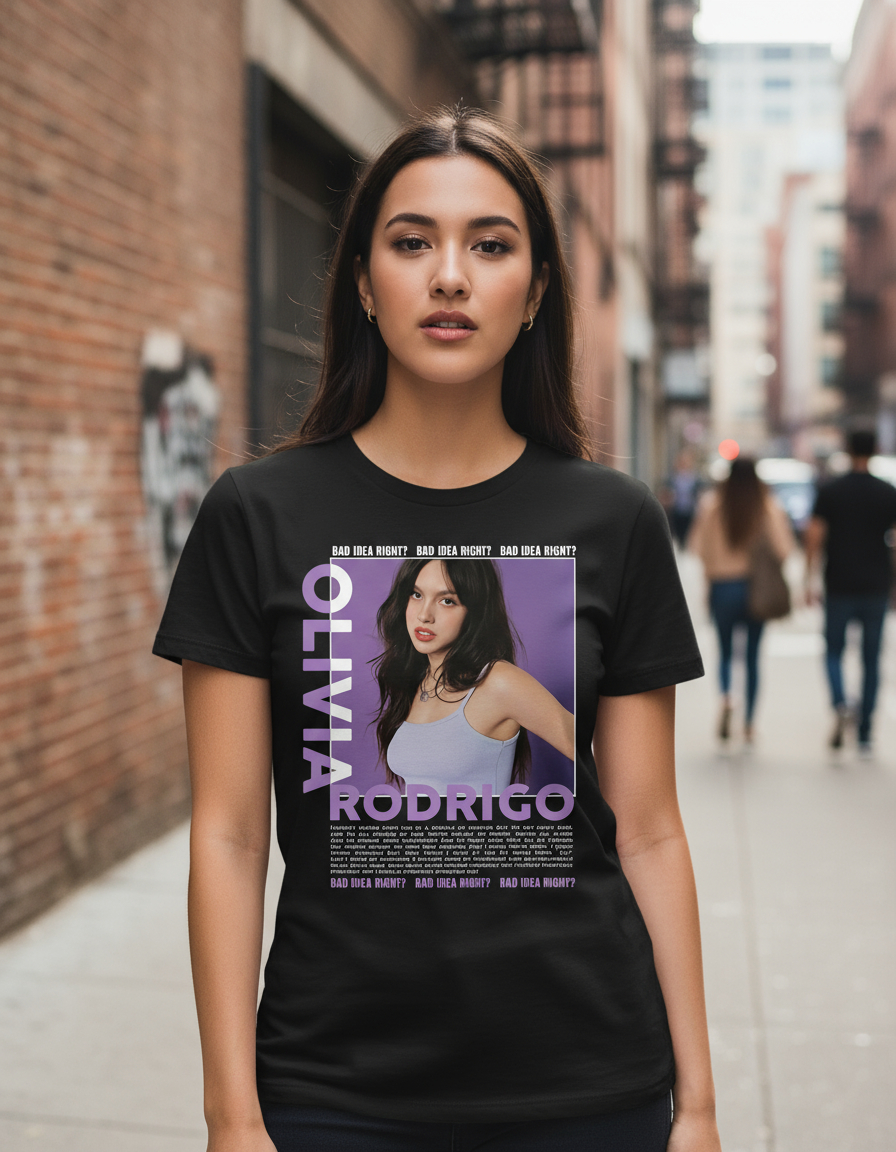 Remera: Olivia Rodrigo 4 Memoestampados