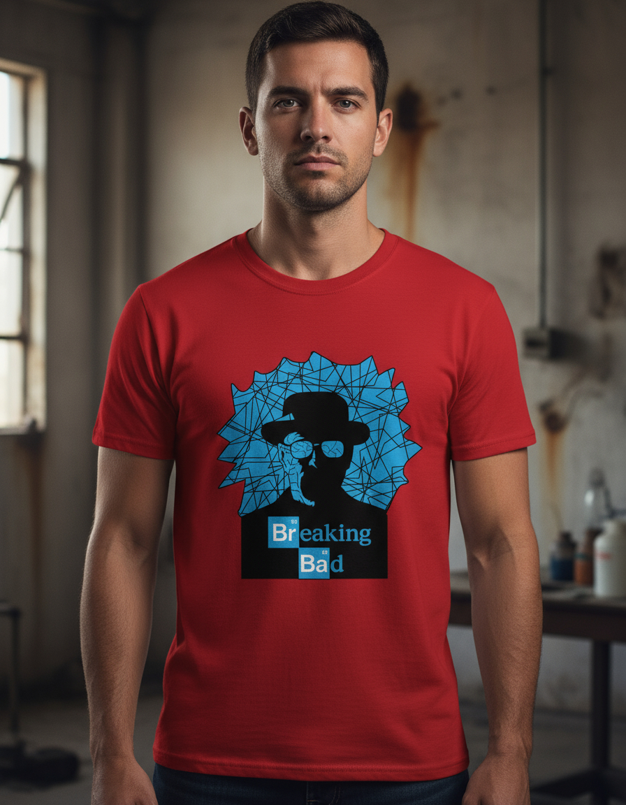 Remera: Breaking Bad Celeste Memoestampados - Imagen 10
