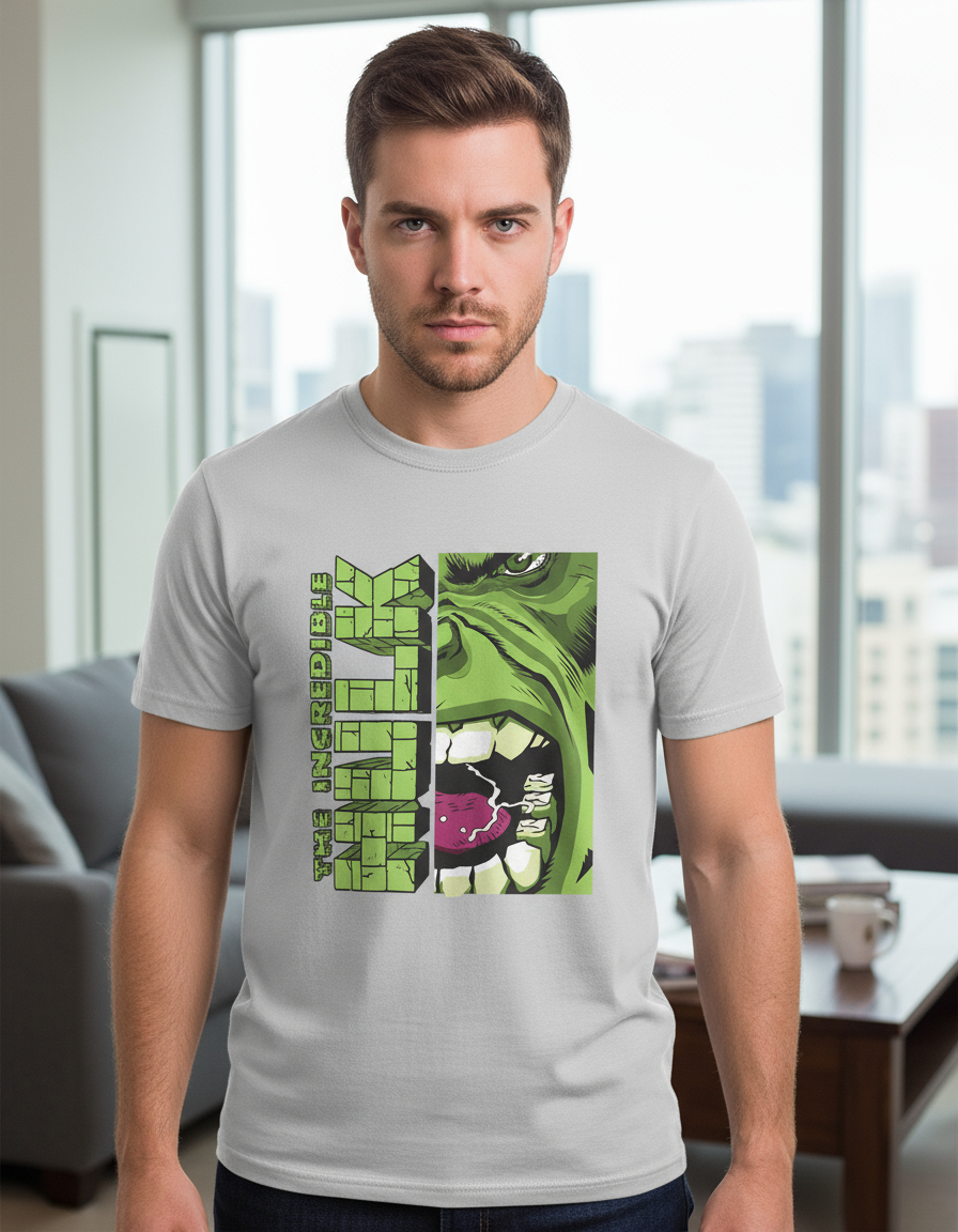 Remera: The Incredible Hulk Memoestampados - Imagen 26