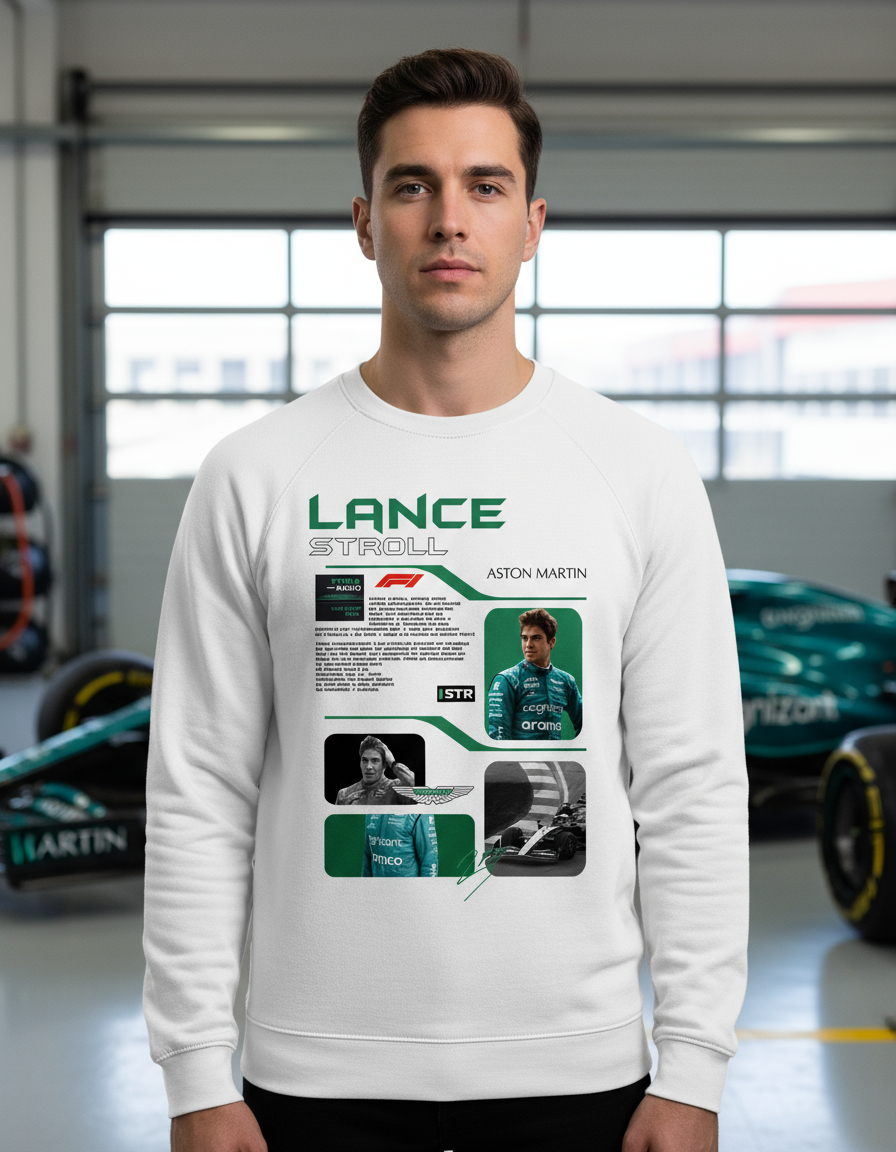 Buzo F1 Lance Stroll Aston Martin Memoestampados