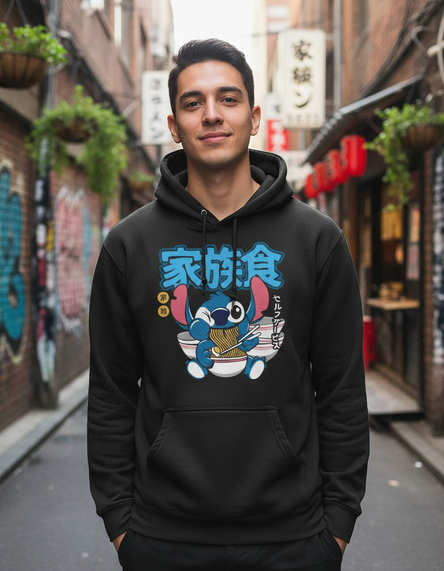 Canguro Stich Ramen Memoestampados