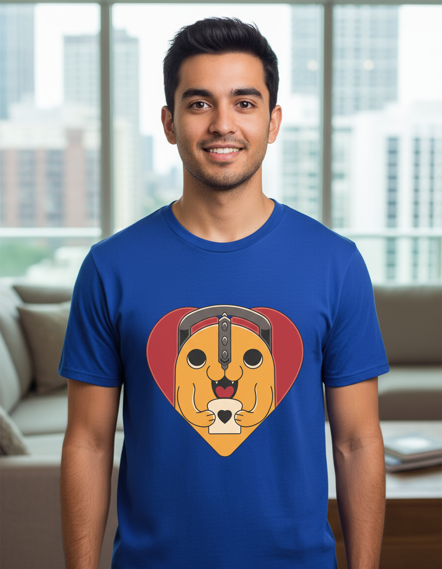 Remera: Pochita Loves Bread Memoestampados - Imagen 4