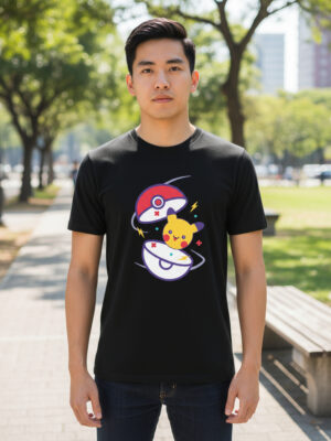 Remera: Pikachu Kawaii Memoestampados