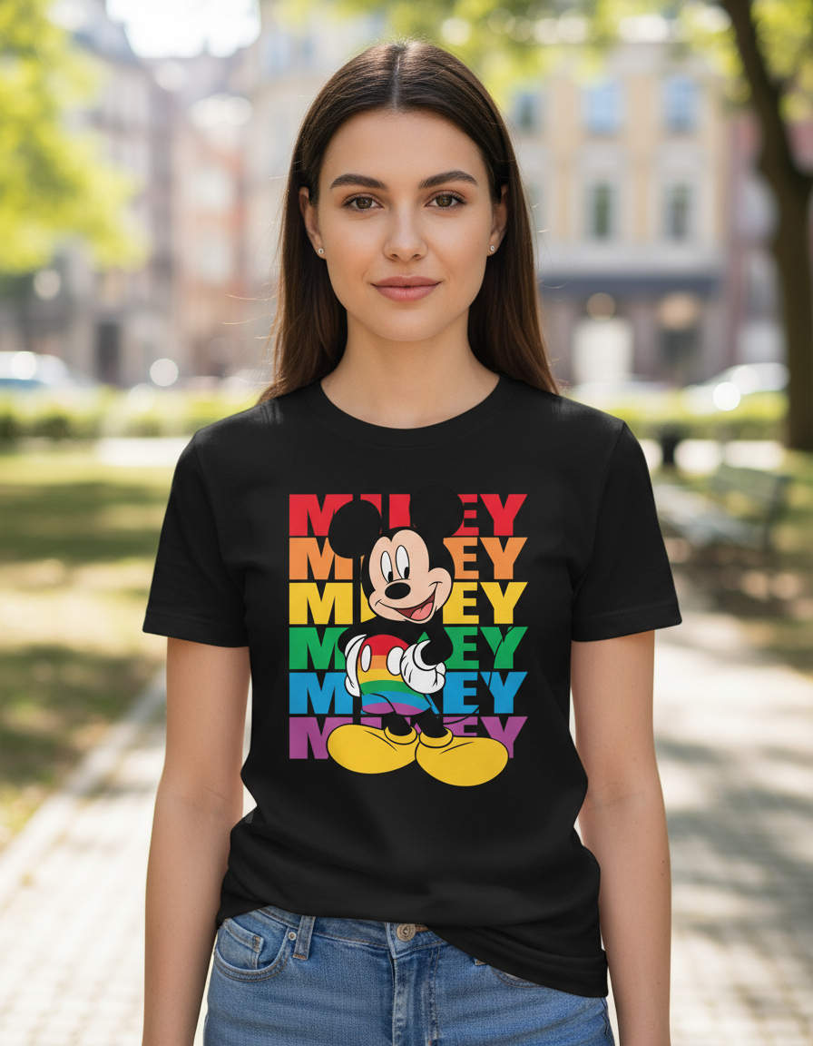 Remera: Mickey Mouse Pride Memoestampados