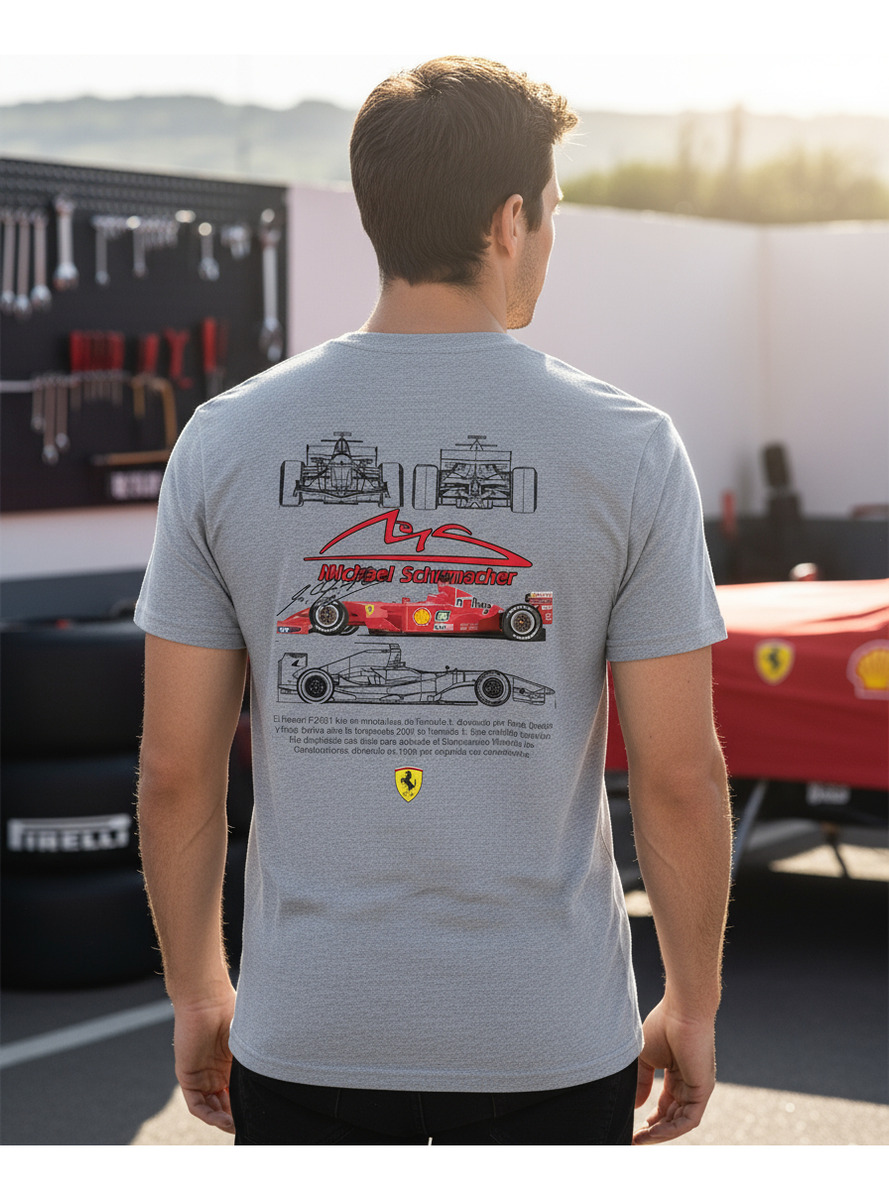 Remera: Michael Schumacher F1 02 Memoestampados - Imagen 12
