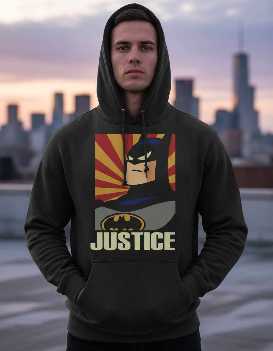 Canguro Justice Vintage (batman) Memoestampados - Imagen 3