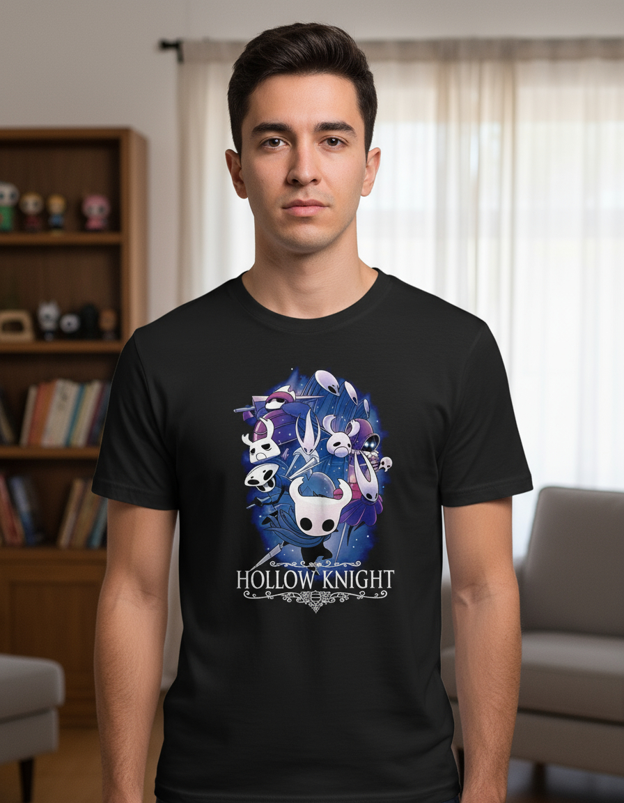 Remera: Hollow Knight 02 Memoestampados - Imagen 3