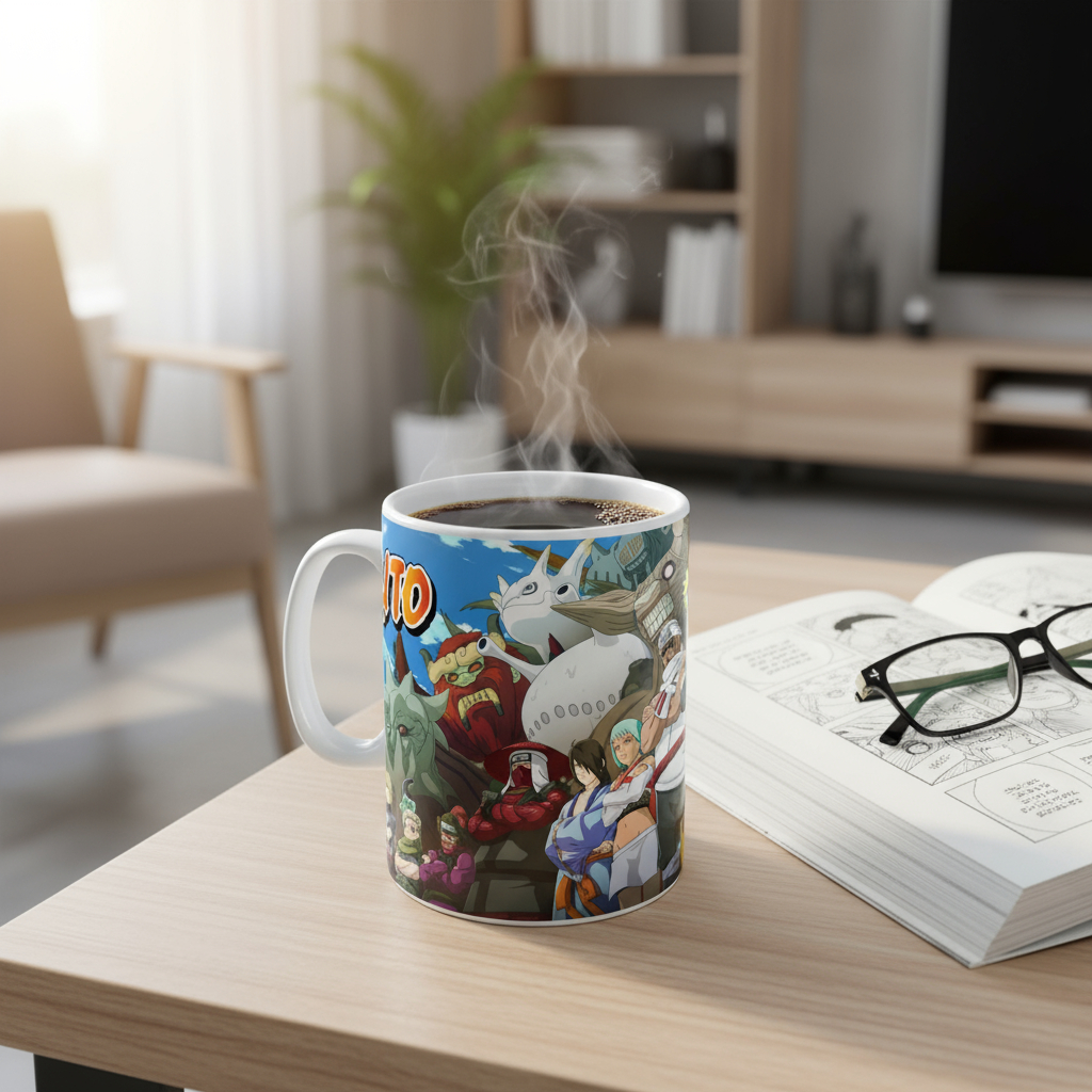 Taza Personalizada Diseño Naruto Anime Serie T410 - Imagen 3