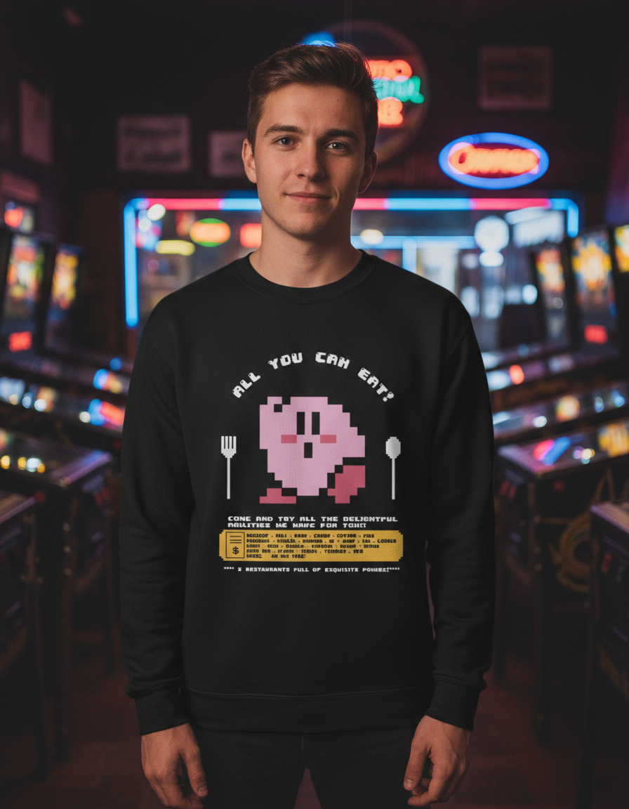 Buzo: Kirby Pixel Memoestampados