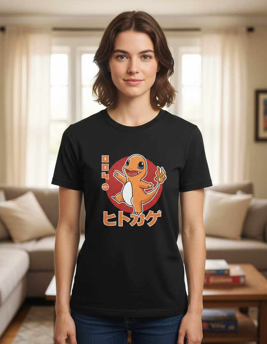 Remera: Charmander 004 Memoestampados