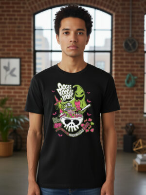 Remera: Oogie Boogie Loops Hallowen Memoestampados