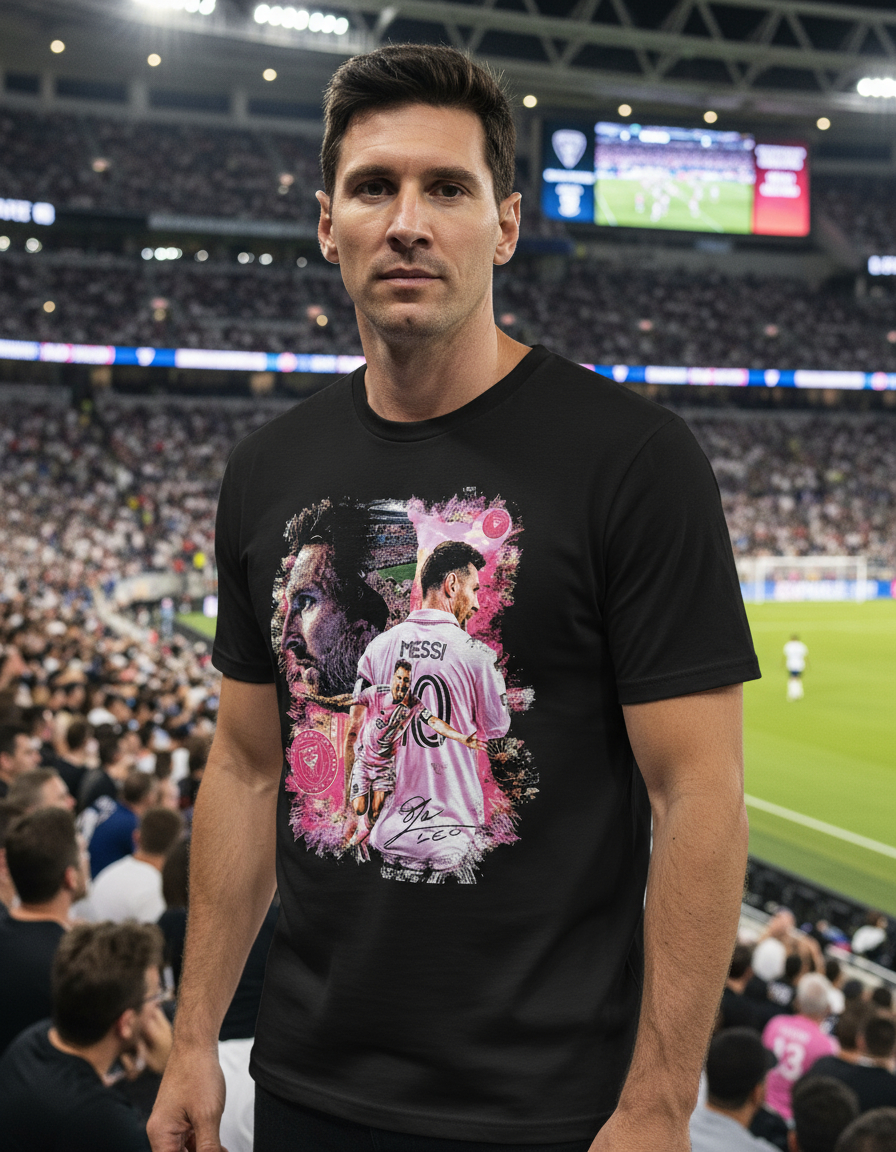 Remera: Messi Miami Memoestampados - Imagen 3