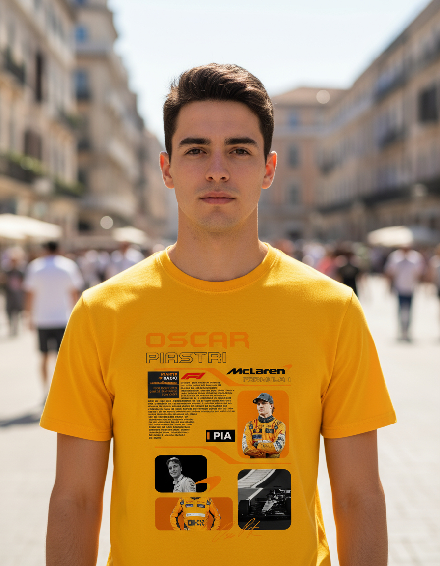 Remera: F1 Oscar Piastry Mclaren Memoestampados - Imagen 6