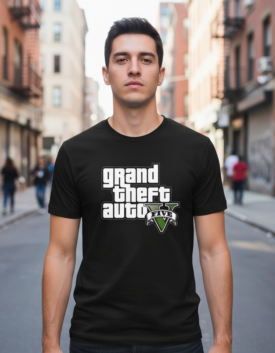 Remera Gta V, Personalizadas Memoestampados!!adulto