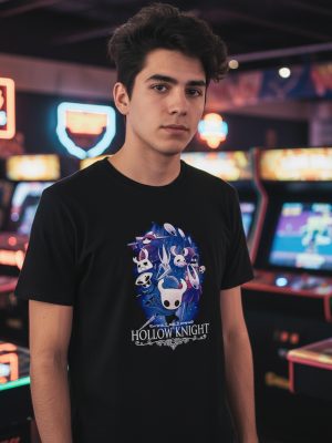 Remera: Hollow Knight 02 Memoestampados