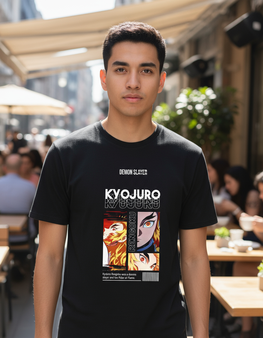 Remera: Demon Slayer Kyojuro Memoestampados