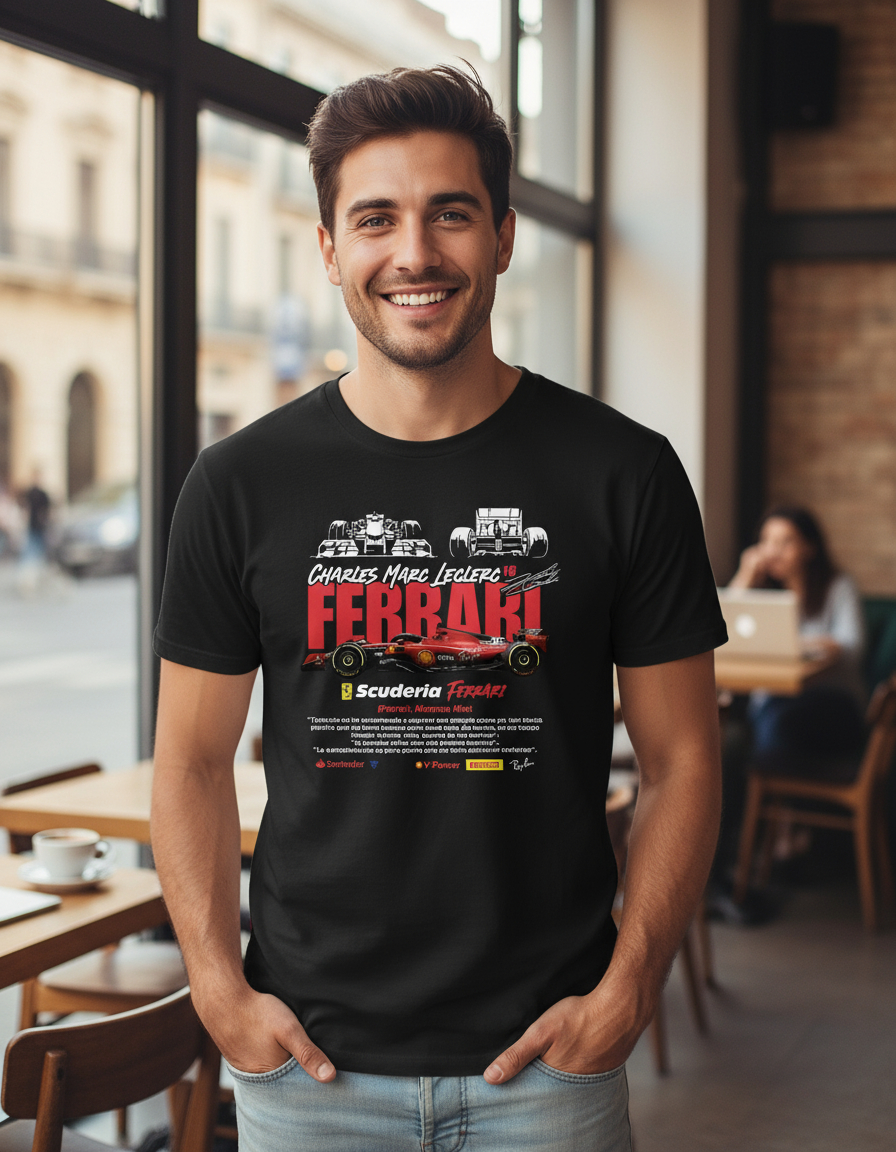 Remera: F1 Ferrari Memoestampados