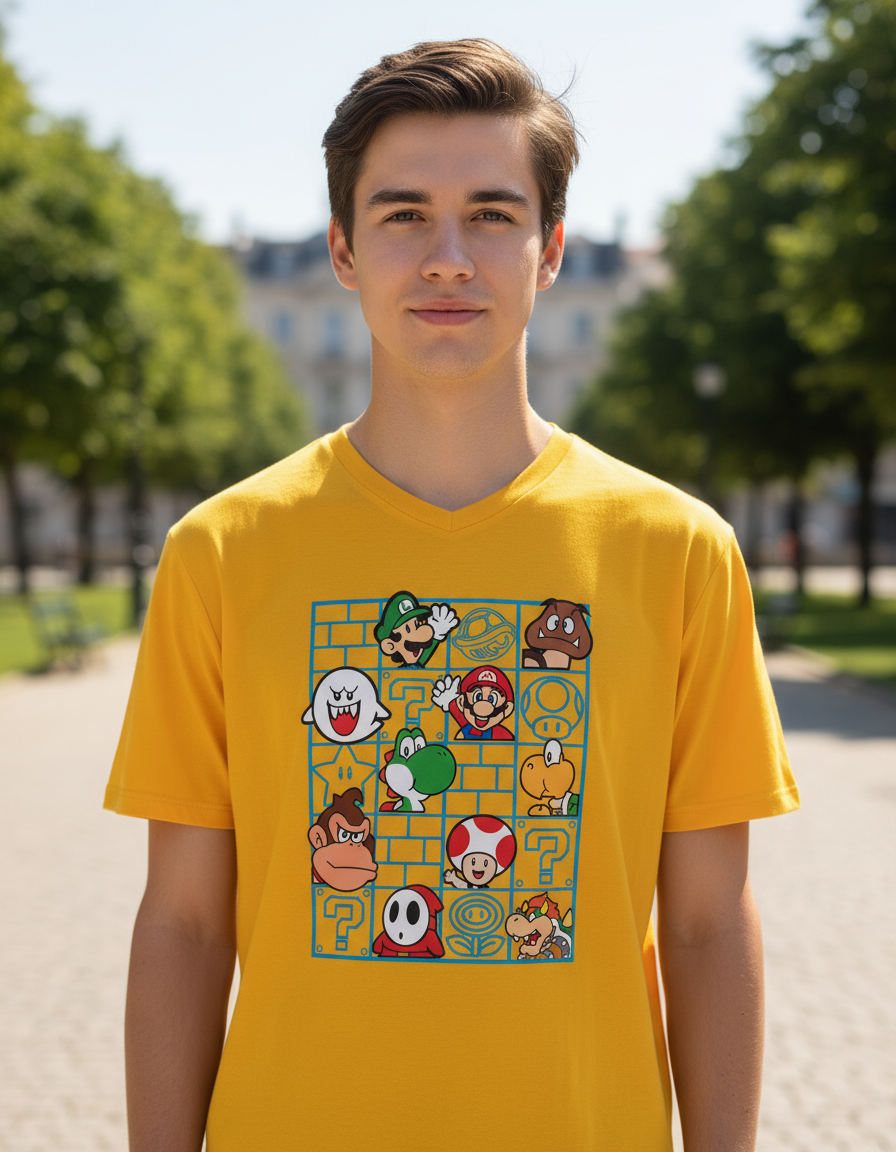 Remera: Mario Bros Friends Memoestampados - Imagen 21